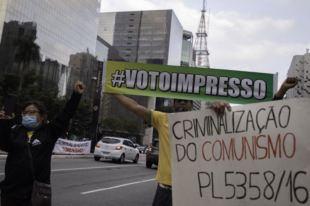 Lupi defende voto impresso, Bolsonaro agradece