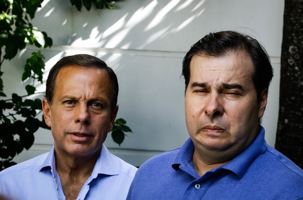 Doria quer Rodrigo Maia no PSDB