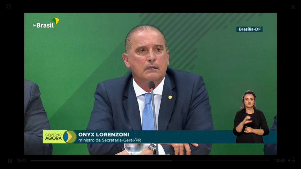 Novo pedido de convocação para ex-auxiliar de Onyx