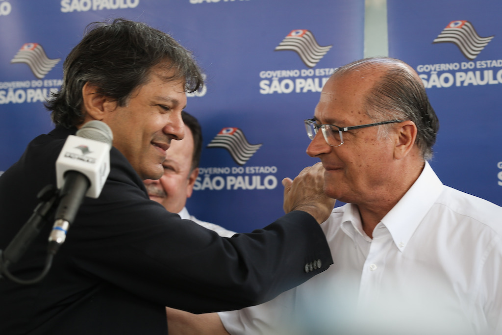 A improvável aliança entre Haddad e Alckmin