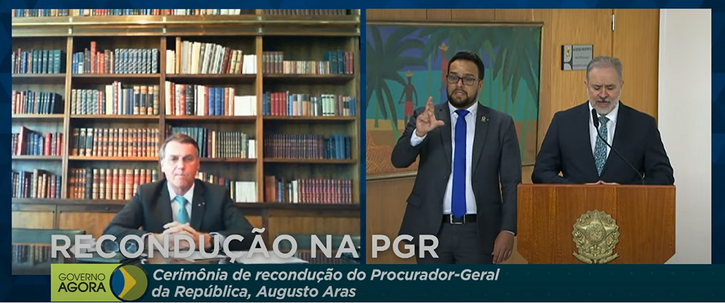 Posse surpresa de Aras na PGR foi pensada para evitar climão entre Bolsonaro e STF