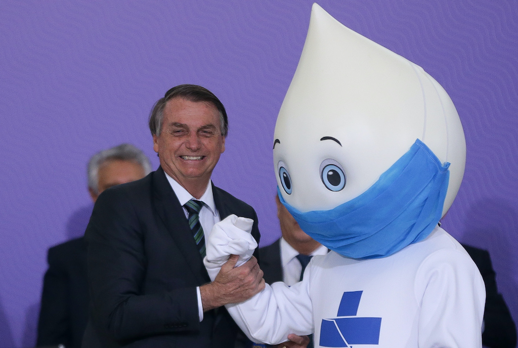 O desânimo de Zé Gotinha