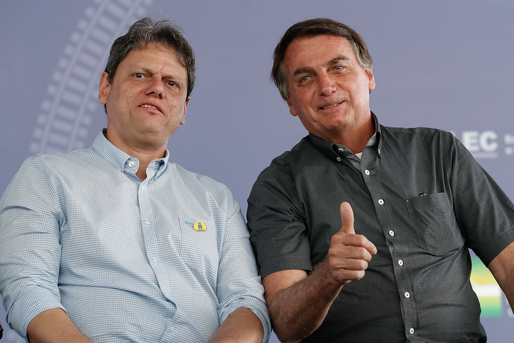 Bolsonaro tenta dobrar tempo de TV em São Paulo