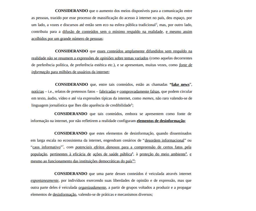 Acima estão algumas das justificativas do MPF para solicitar as informações às empresas de tecnologia.