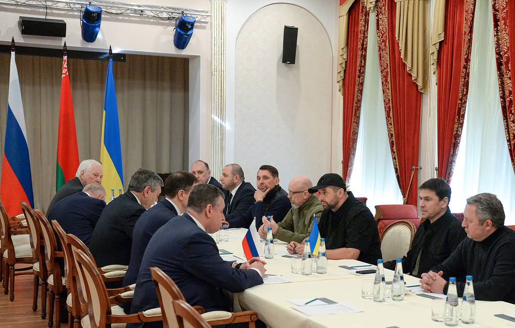 Termina sem acordo reunião entre representantes da Rússia e da Ucrânia