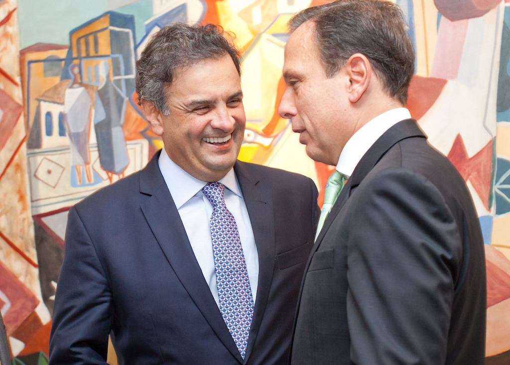 A mágoa de Doria com Aécio Neves e Tasso Jereissati