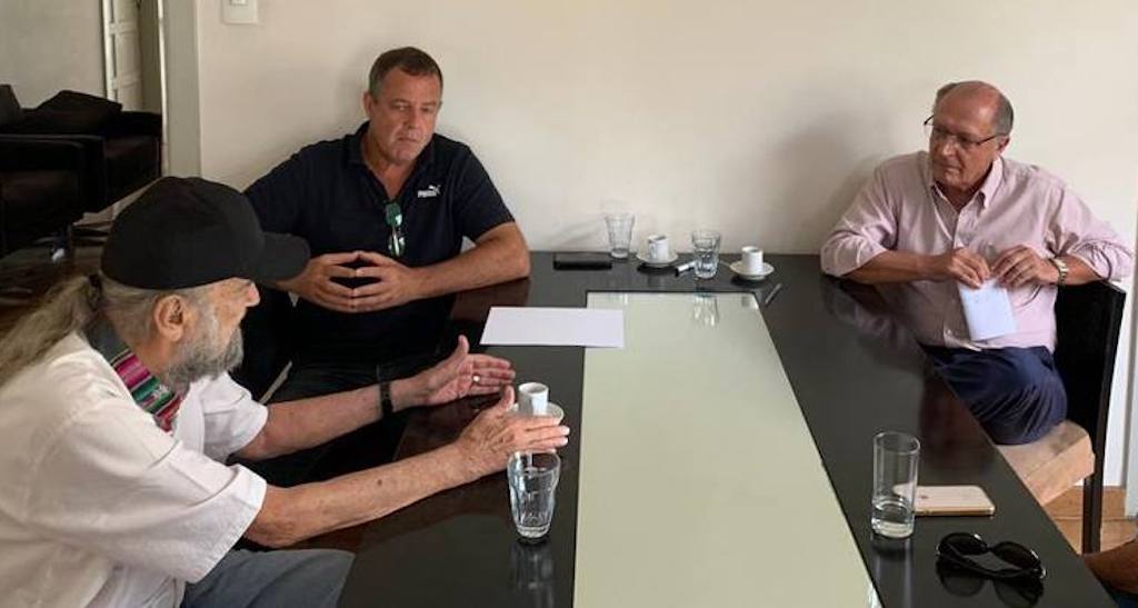 Presidente do PV se anima com possibilidade de filiação de Alckmin