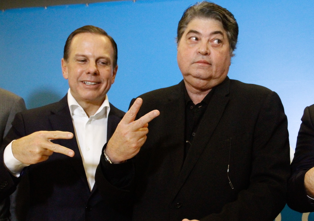 Doria ainda sonha com Sergio Moro candidato ao Senado