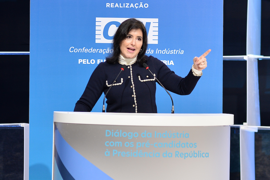 Simone Tebet na CNI