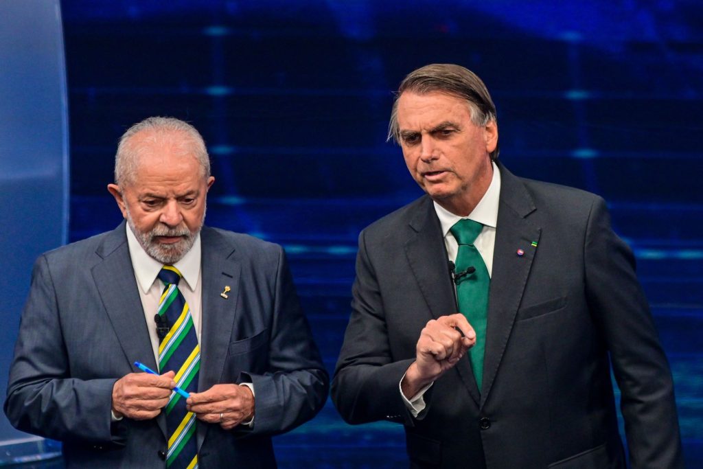 Lula cai, Bolsonaro sobe