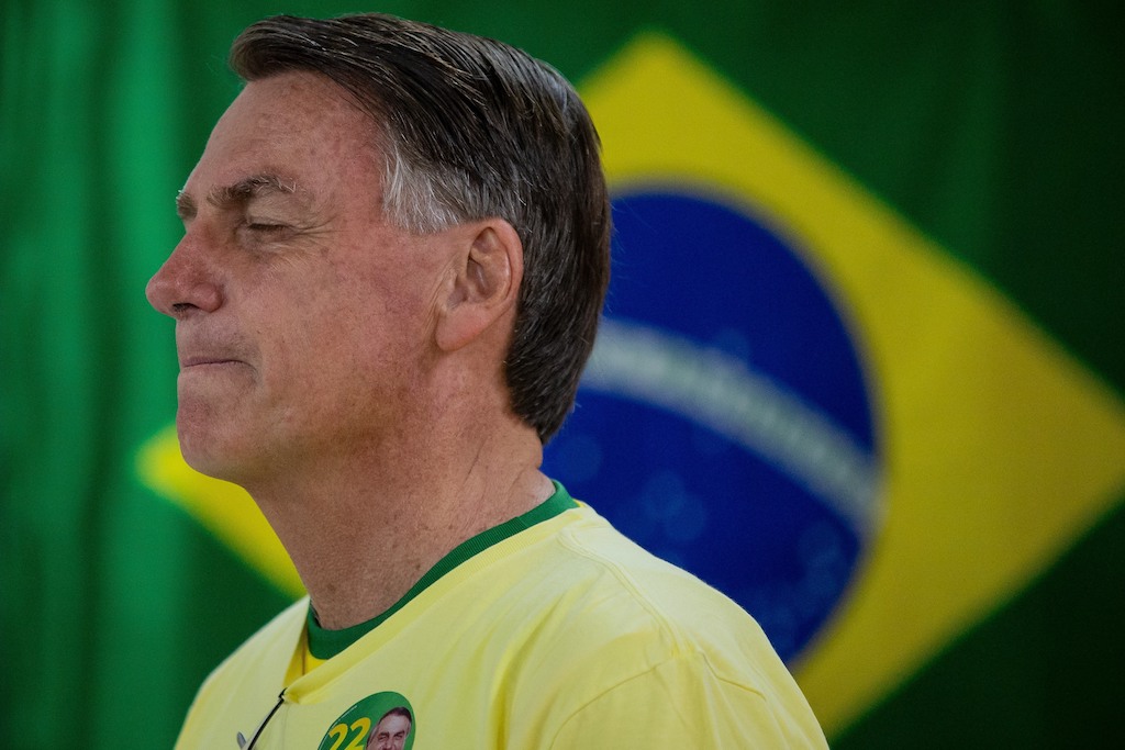 Freio de mão puxado