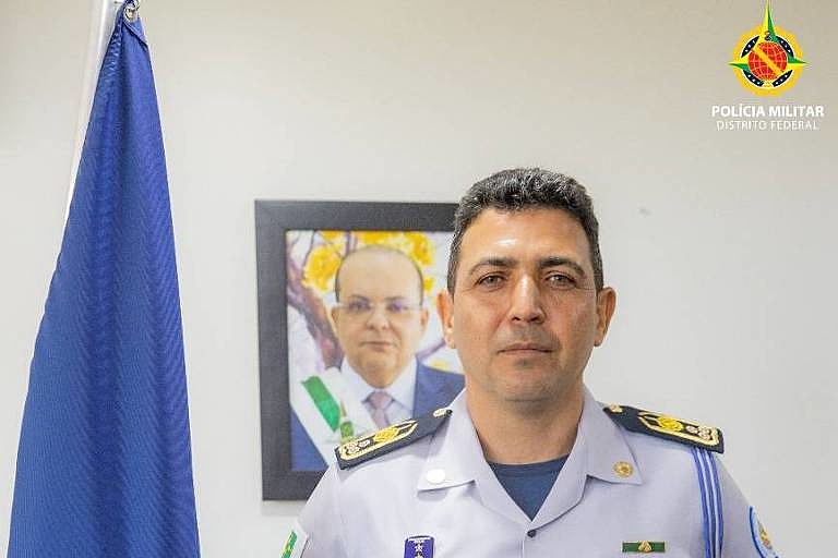 Fabio Augusto, ex-comandante-geral da PM do DF que foi preso por conivência com golpismo.