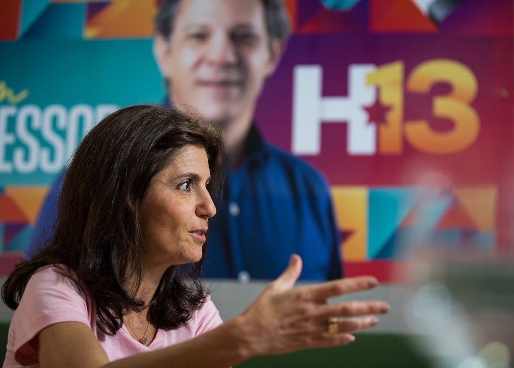 Uma Haddad para vice de Boulos