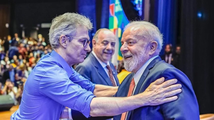 Lula cozinha Zema