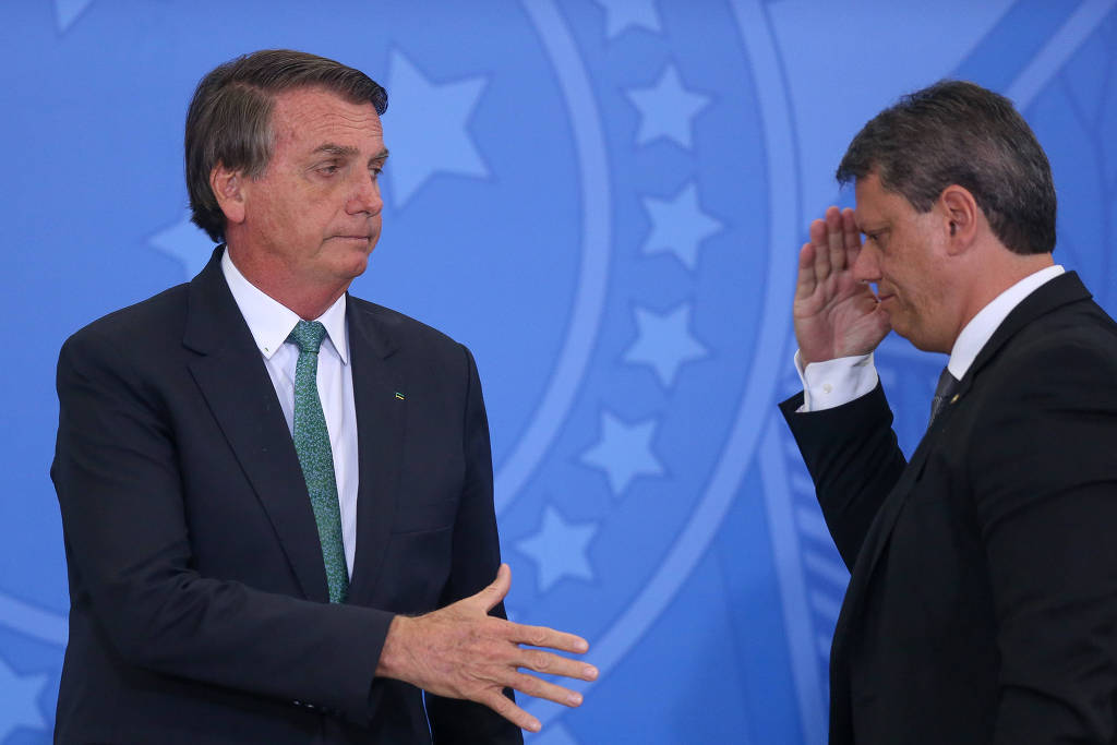 Os passos de Tarcísio