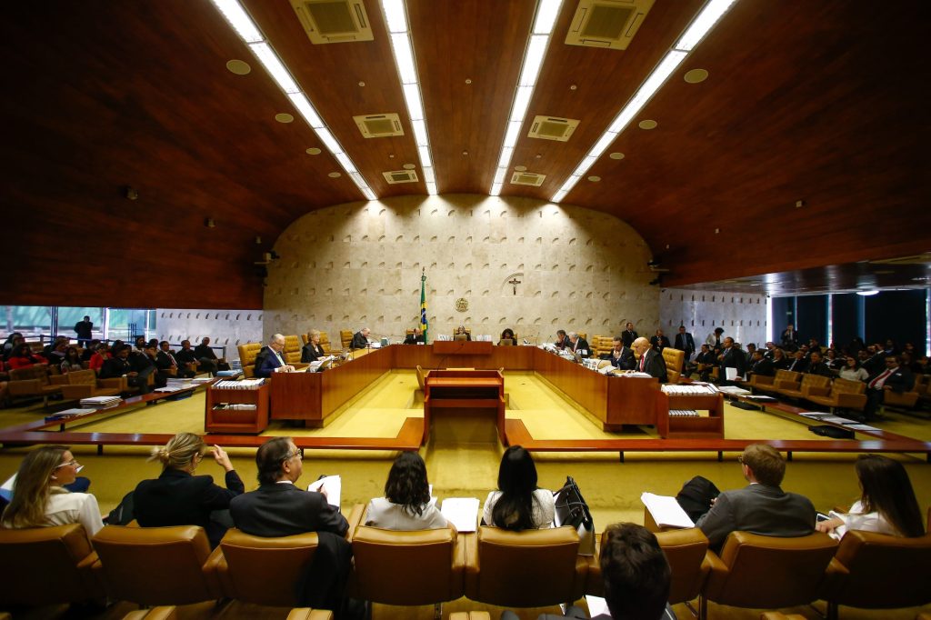 Página do STF ainda não voltou integralmente