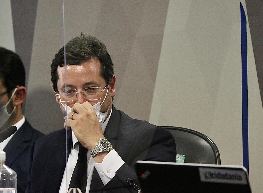 Wajngarten foi “desastrado” na CPI, diz Bolsonaro