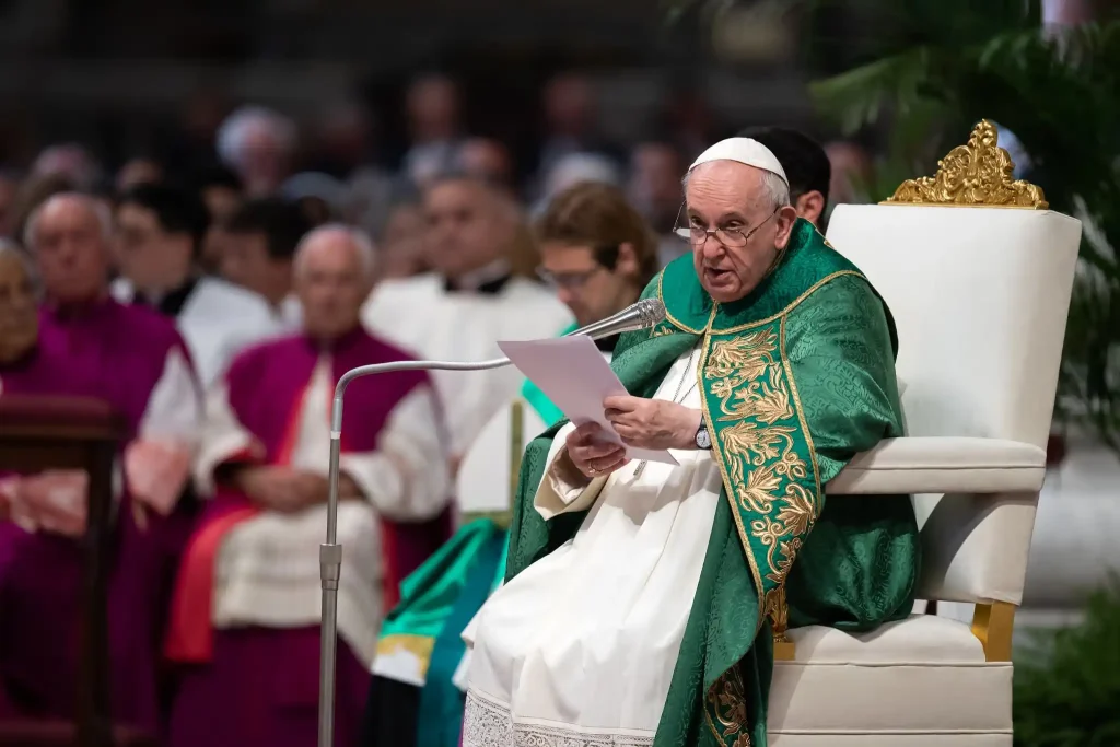 Foram reclamar ao papa